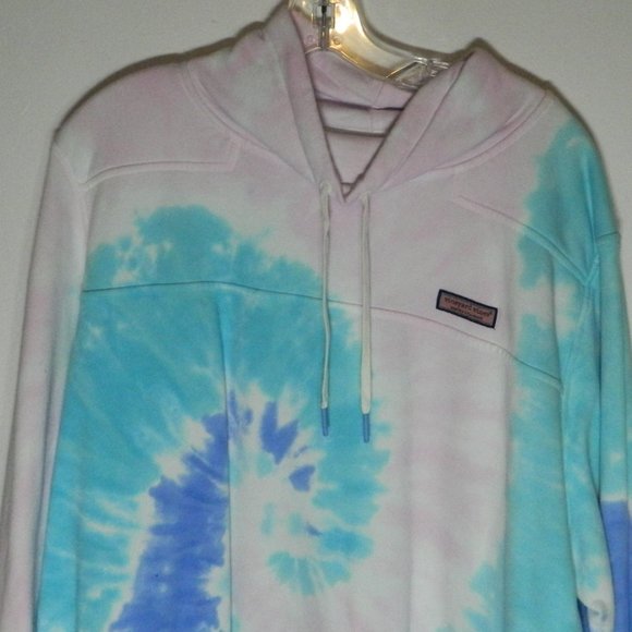 Vineyard Vines $138 Tie-Dye Funnel-Neck Shep Shirt Swirl Breeze Sz 2X NWT! - Picture 2 of 7